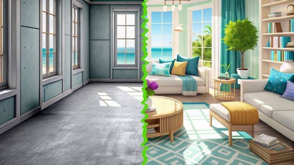 Tile Tidy: Room Makeover Puzzle