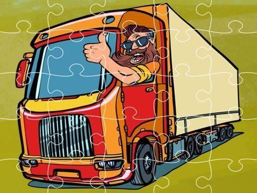 Semi Trucks Jigsaw Puzzle Online Game - Puzzle Game