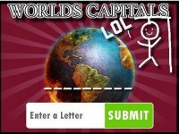 Capital Cities Word Puzzle
