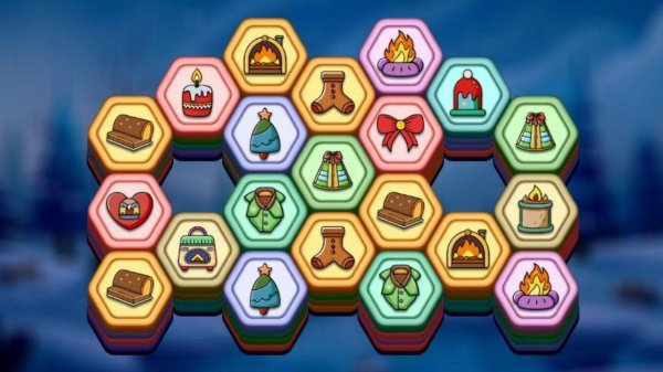 Frosty Hexagon Match