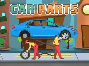 Car Parts Memory Match Puzzle