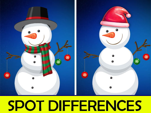 Christmas Spot Differences Puzzle