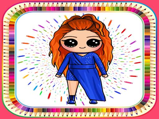 Creative Dolls Coloring Game