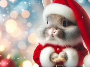 Cute Christmas Animals Jigsaw Puzzle Game - Kids Puzzle Game