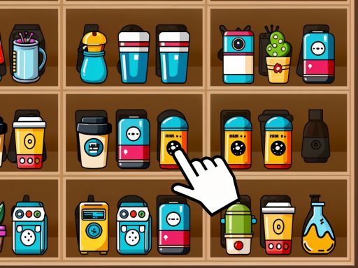 Shelf Shift Match Online Puzzle Game - Puzzle Game