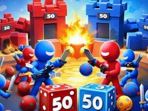 Roll Dice Mob Control Online Arcade Game
