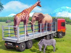 Truck Driving Animal Transport Online Simulation Game