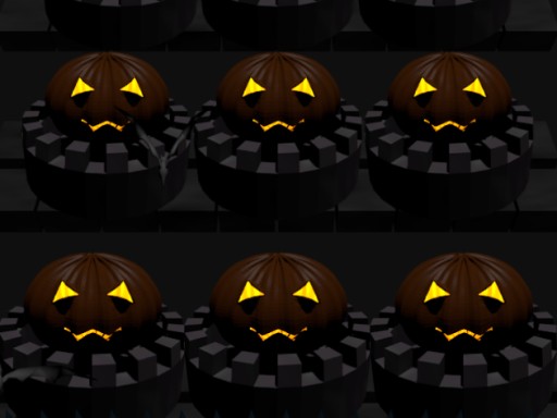 Halloween Remembers Memory Puzzle Game