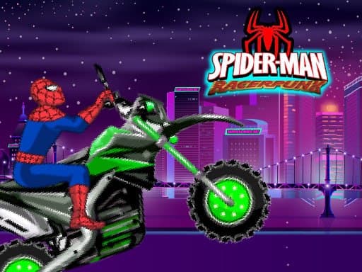 Spiderman Moto Racer Online Arcade Game