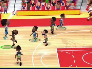 Mini Head Basketball Online Arcade Game