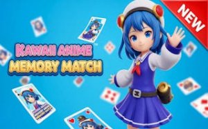 Kawaii Anime Memory Match Puzzle