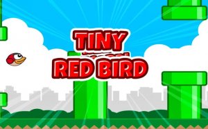 Tiny Red Bird - Endless Flyer Arcade Game
