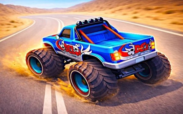Sandy Dune Truck Rally